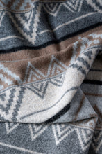 Load image into Gallery viewer, scarf //wool geometric
