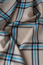 Load image into Gallery viewer, scarf //lightweight beige check
