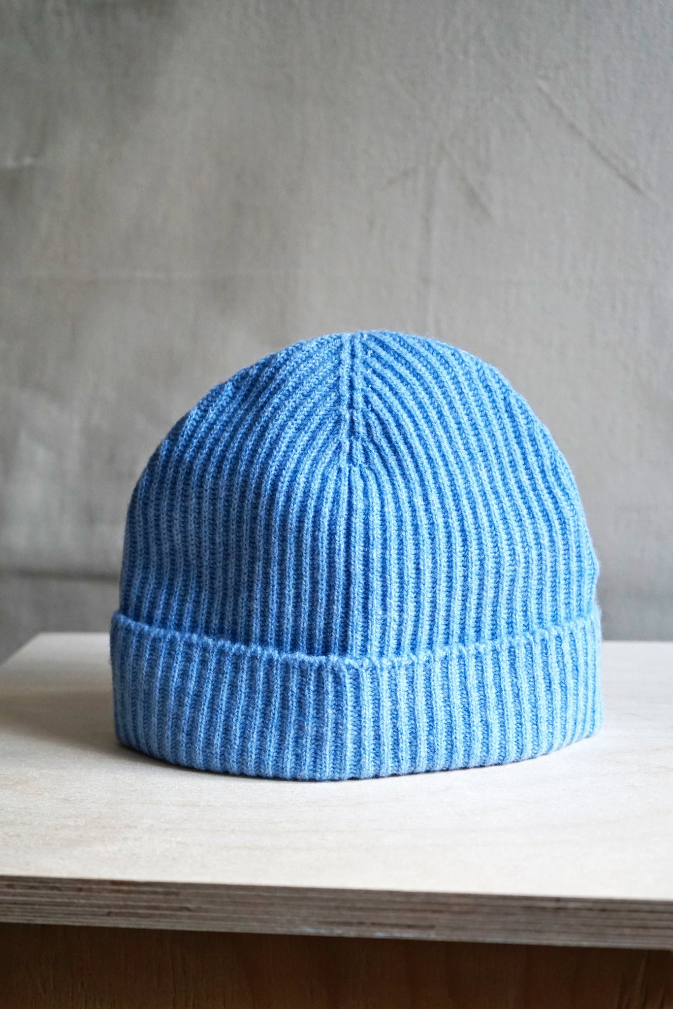 scottish scotland knitted baby blue hat cap beanie wool 